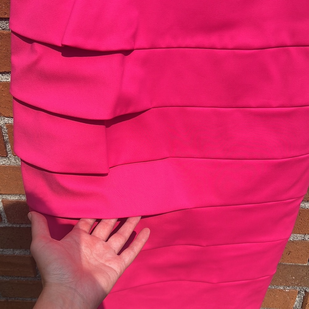 NWT PAULE KA Robe Pink formal mid length sleeveless dress 20E- 114/R120 - Picture 6 of 17